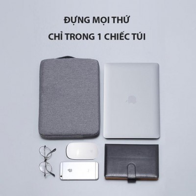 Túi Chống Sốc Quai Xách Macbook