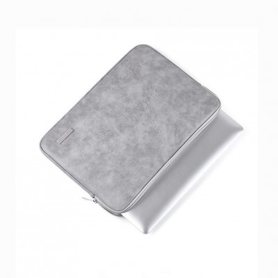 Túi Chống Sốc Da Macbook Canvas Artisan