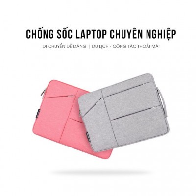 Túi Chống Sốc Macbook Nhiều Ngăn Canvas Artisan