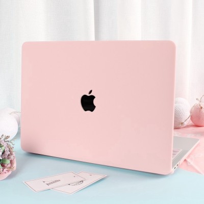 Combo Case Ốp Macbook & Phủ Phím Hồng Pastel