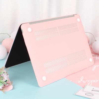 Combo Case Ốp Macbook & Phủ Phím Hồng Pastel
