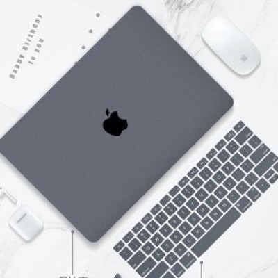 Combo Case Ốp Macbook Xám Space Gray & Phủ Phím