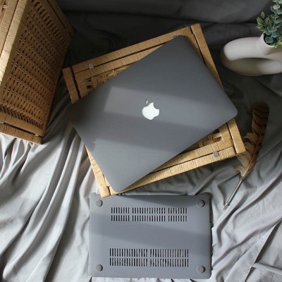 Combo Case Ốp Macbook Xám Space Gray & Phủ Phím