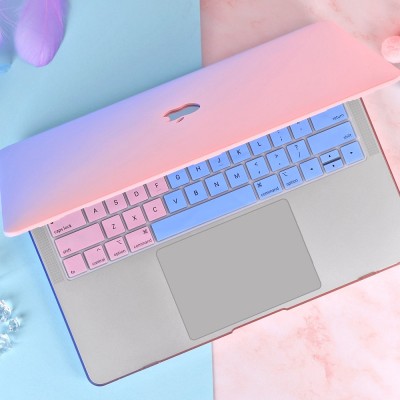 Combo Case Ốp Macbook Xanh Hồng & Phủ Phím