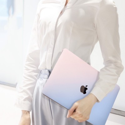 Combo Case Ốp Macbook Xanh Hồng & Phủ Phím
