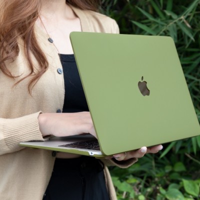 Combo Case Ốp Macbook Xanh Matcha & Phủ Phím