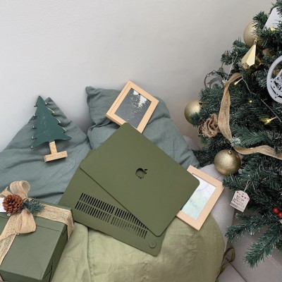Combo Case Ốp Macbook Xanh Matcha & Phủ Phím