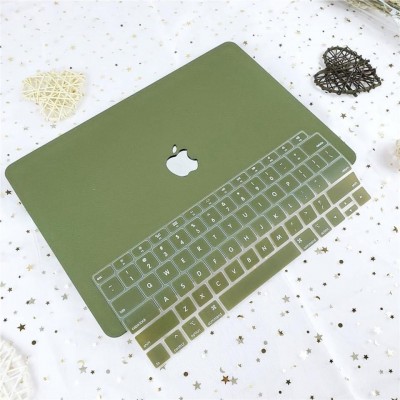 Combo Case Ốp Macbook Xanh Matcha & Phủ Phím