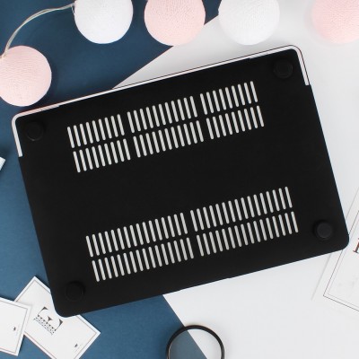 Combo Case Ốp Macbook Đen & Phủ Phím