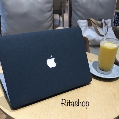 Combo Case Ốp Macbook Dark Blue & Phủ Phím