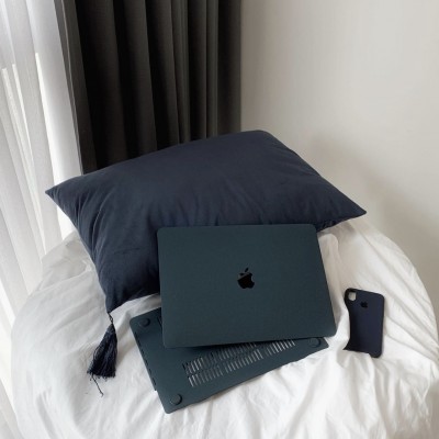Combo Case Ốp Macbook Dark Blue & Phủ Phím