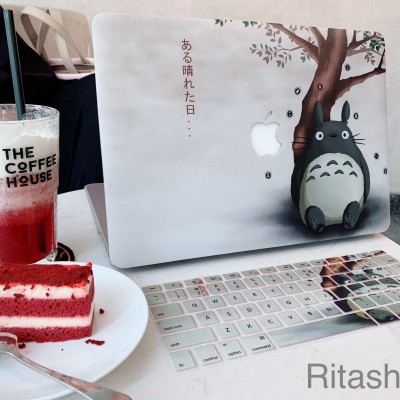 Combo Case Ốp Macbook Totoro & Phủ Phím