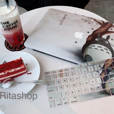 Combo Case Ốp Macbook Totoro & Phủ Phím