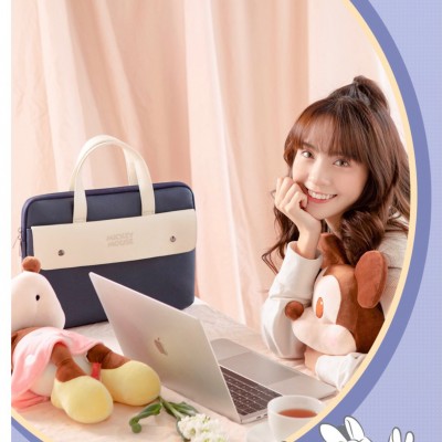 Túi Xách Da Mickey Macbook Chính Hãng