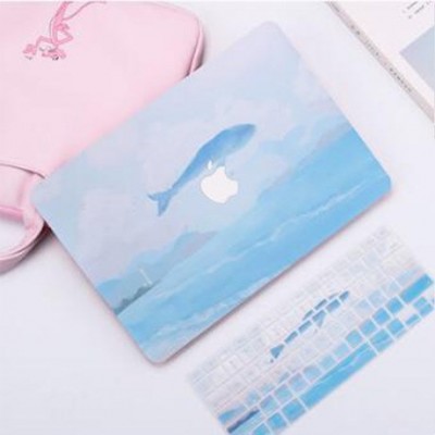 Combo Case Ốp Macbook Cá Voi & Phủ Phím