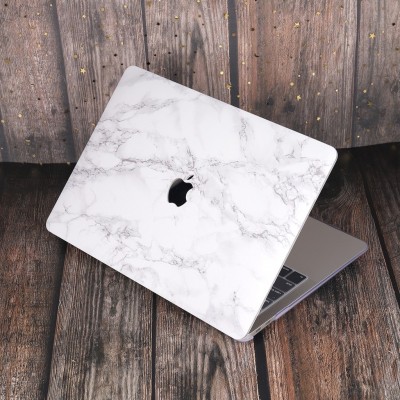 Combo Case Ốp Macbook Đá Trắng & Phủ Phím