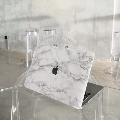 Combo Case Ốp Macbook Đá Trắng & Phủ Phím