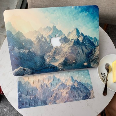 Combo Case Ốp Macbook Núi Tuyết