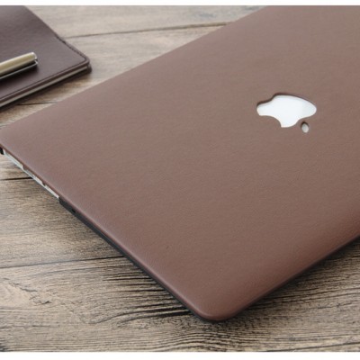 Case Ốp Macbook Da Nâu