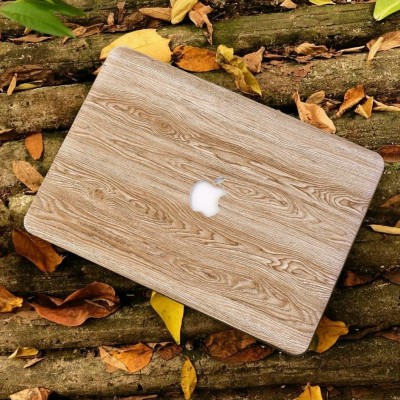 Case Ốp Macbook Gỗ Vàng