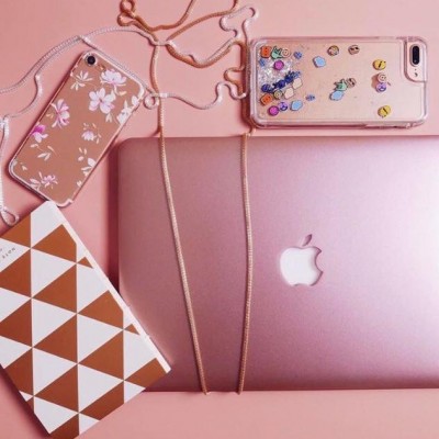 Case Ốp Macbook Rose Gold