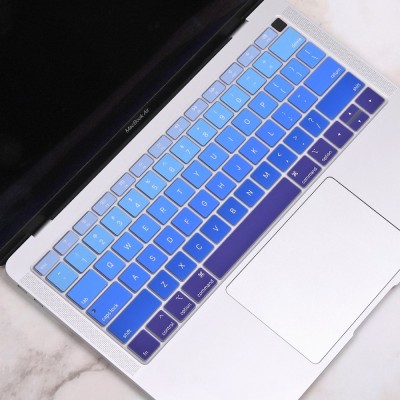 Phủ Lót Phím Macbook Ombre Xanh Dương