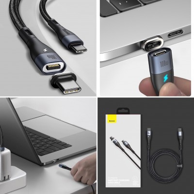 Dây Sạc Type C Nam Châm Macbook