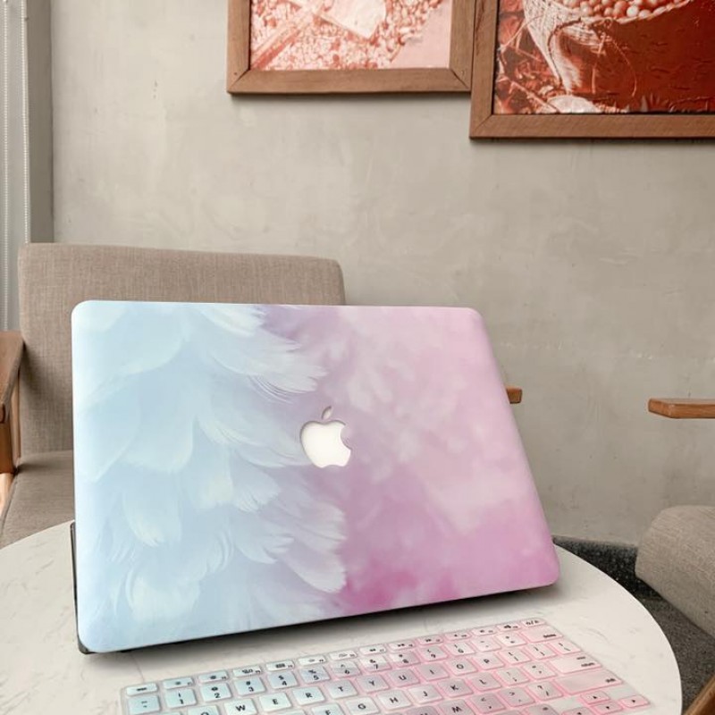 Combo Case Ốp Macbook Lông Vũ & Phủ Phím
