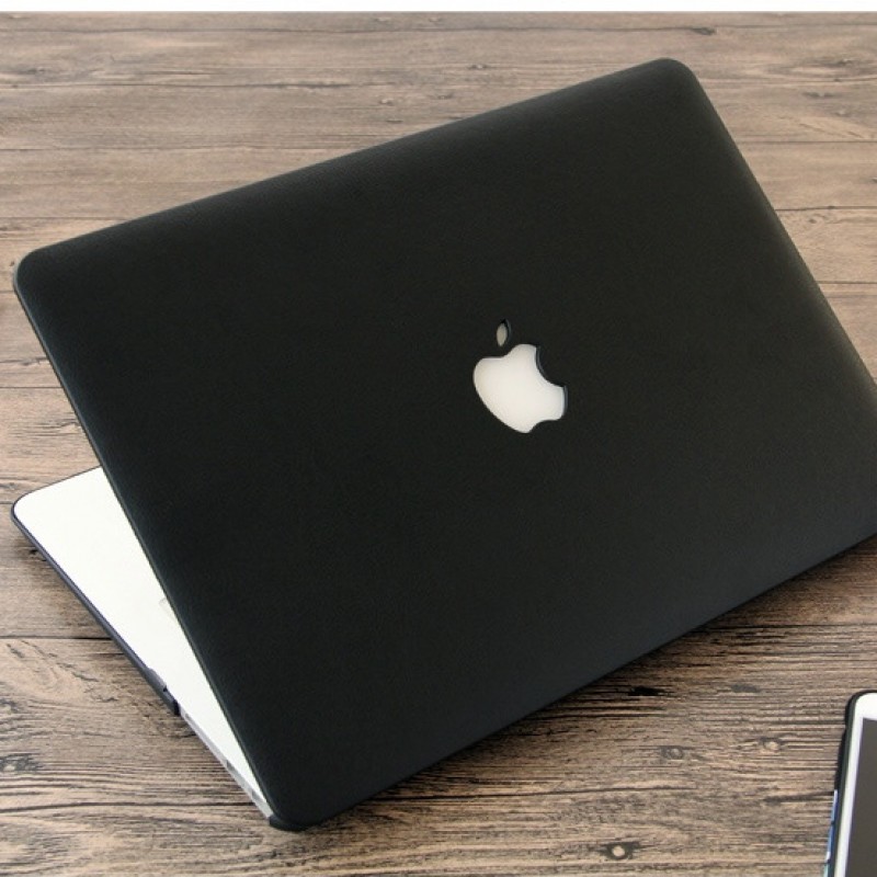 Case Ốp Macbook Da Đen