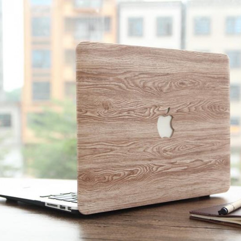 Case Ốp Macbook Gỗ Vàng