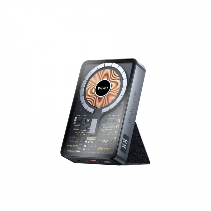 Pin/ Sạc Dự Phòng Trong Suốt Magnetic 22.5W WIWU JC-21